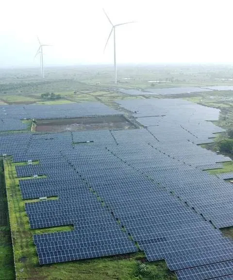 Omerga Solar Park — 28 MWp open-access park by Kalpa Power
