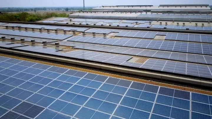 Rooftop solar on OMR Bagla Automotive, Aurangabad