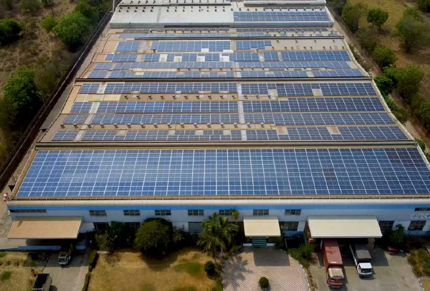 OMR Bagla Automotive — 950.4 kWp rooftop by Kalpa Power