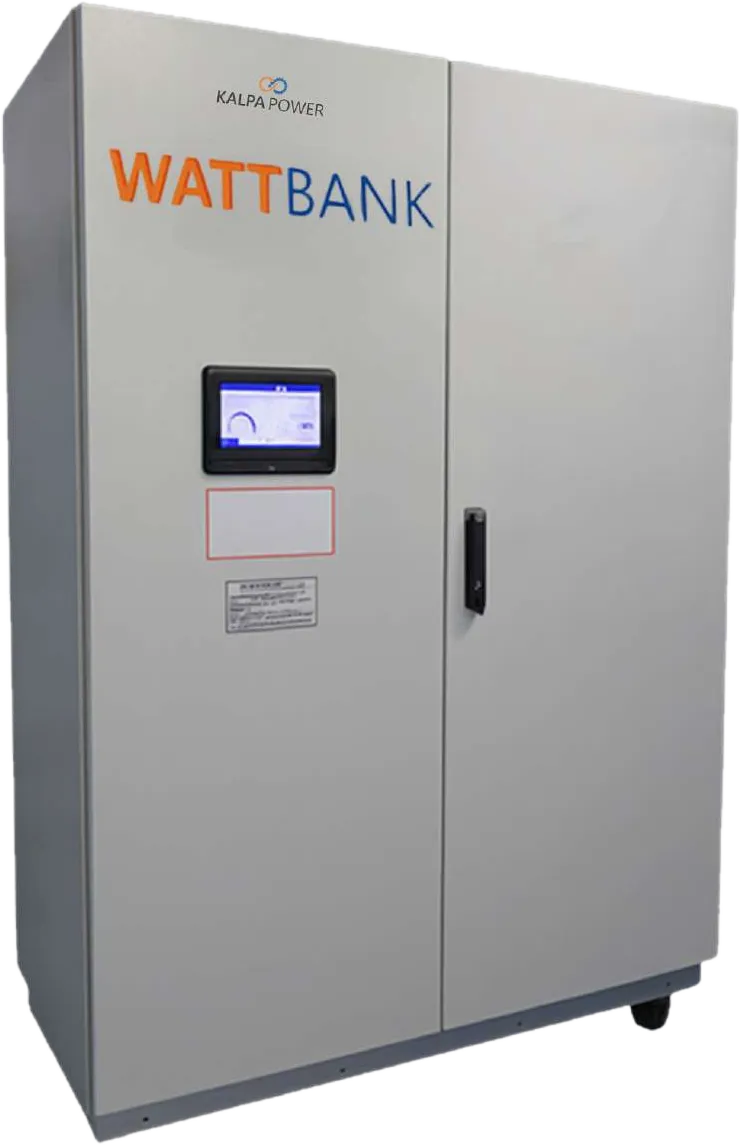 The WATTBANK battery energy storage cabinet by Kalpa Power